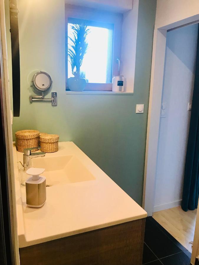 Au Petit Bonheur De Claire Et Jo Bed & Breakfast La Chapelle-Caro Dış mekan fotoğraf