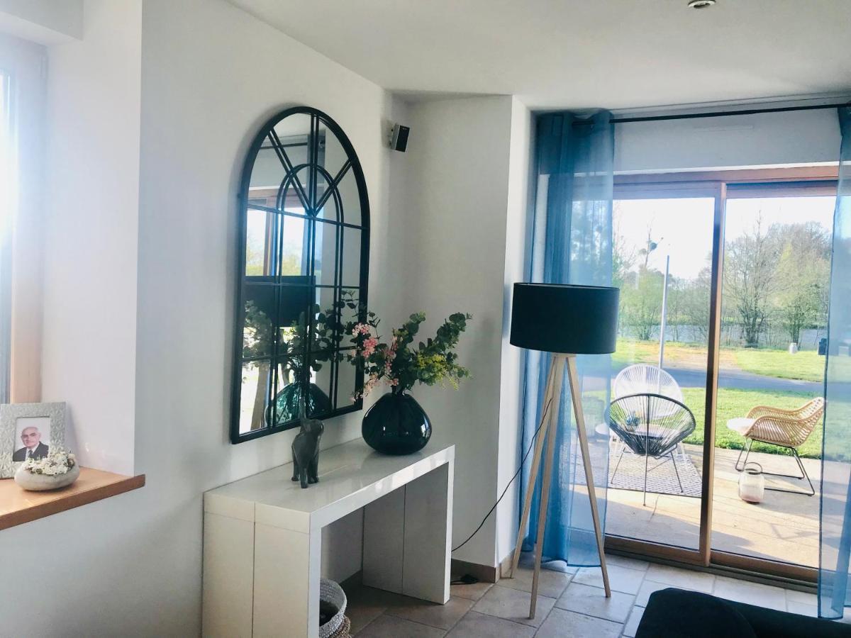 Au Petit Bonheur De Claire Et Jo Bed & Breakfast La Chapelle-Caro Dış mekan fotoğraf